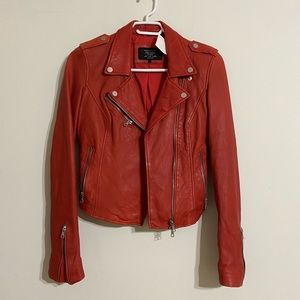 ZARA genuine Leather jacket